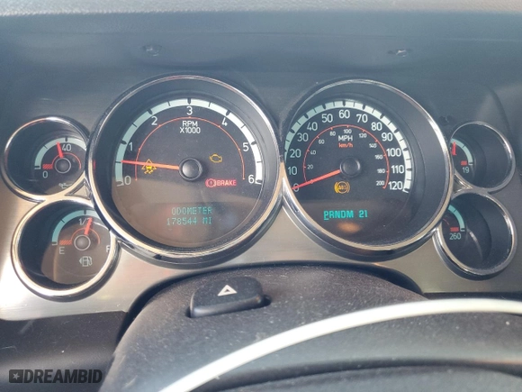 2008 Hummer H2 SUV with VIN 5GRGN23848H101891, listed as a Copart auction lot 77251924 with 178,544 mi miles and Salvage Title. Bid and sale history available at carsss.com. Image 9.