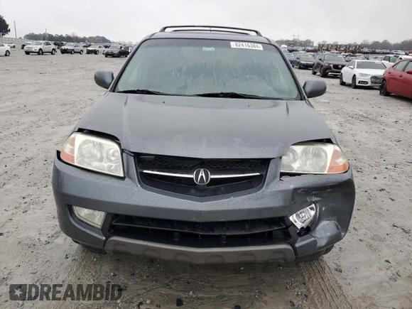 2001 Acura MDX Touring Pkg with VIN 2HNYD18611H526439, listed as a Copart auction lot 82416384 with 172,009 mi miles and Salvage Title. Bid and sale history available at carsss.com. Image 5.