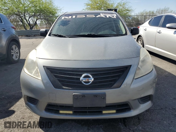 2014 Nissan Versa SV with VIN 3N1CN7AP3EL845277, listed as a Copart auction lot 54055565 with 50,953 mi miles and Salvage Title. Bid and sale history available at DreamBid. Image 5.