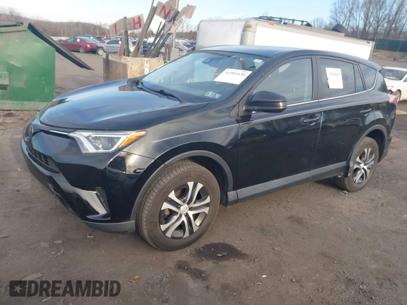 2018 Toyota RAV4 LE with VIN 2T3BFREVXJW711993, listed as a IAAI auction lot 41904430 with 190,191 mi miles. Bid and sale history available at carsss.com. Image 17.