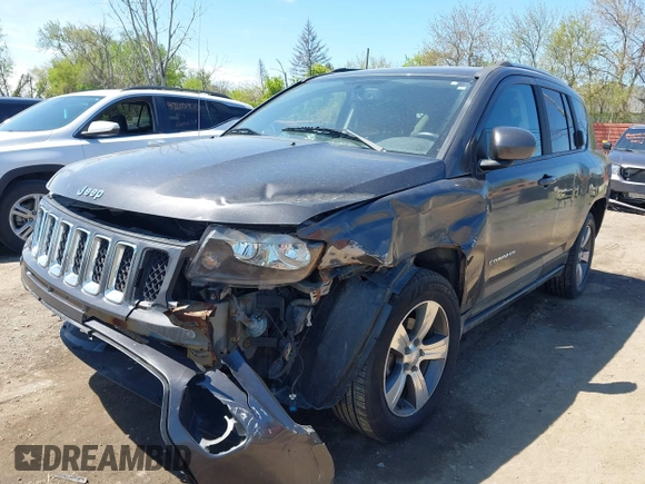 2017 Jeep Compass High Altitude with VIN 1C4NJDEB7HD128745, listed as a IAAI auction lot 42225705 with 99,680 mi miles and . Bid and sale history available at DreamBid. Image 6.