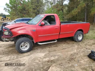 1998 Ford F-150 with VIN 1FTZF18W0WNA48260, listed as a Copart auction lot 79520534 with 202,613 mi miles and Salvage title. Bid and sale history available at DreamBid. Image 1.