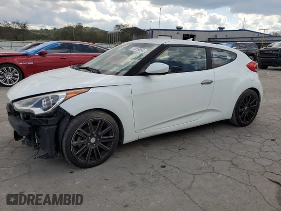 2014 Hyundai Veloster with VIN KMHTC6AD5EU213773, listed as a Copart auction lot 74619554 with 98,315 mi miles and Salvage Title. Bid and sale history available at carsss.com. Image 1.