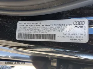 2012 Audi A6 3.0T Prestige with VIN WAUHGAFC9CN133186, listed as a Copart auction lot 41847535 with 163,576 mi miles and Clean Title. Bid and sale history available at carsss.com. Image 14.