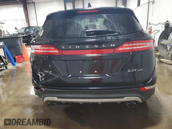 2017 Lincoln MKC Reserve with VIN 5LMTJ3DH3HUL44592, listed as a Copart auction lot 58578215 with 73,683 mi miles and Salvage title. Bid and sale history available at DreamBid. Image 6.
