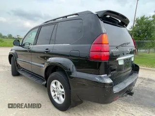2007 Lexus GX with VIN JTJBT20X370130645, listed as a Copart auction lot 55162945 with 195,100 mi miles and Clean Title. Bid and sale history available at carsss.com. Image 3.