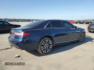 2017 Lincoln Continental Reserve with VIN 1LN6L9NP0H5609465, listed as a Copart auction lot 84532344 with Not Provided miles and Salvage Title. Bid and sale history available at carsss.com. Image 3.