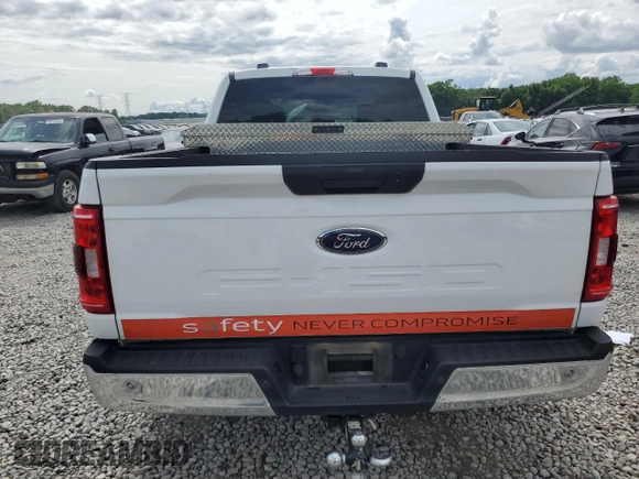 2021 Ford F-150 XL с VIN 1FTEX1CP0MKF05529, выставлен на аукционе Copart как лот 58598875 с пробегом 42 326 миль миль и Списание • Salvage title. История ставок и продаж доступна на DreamBid. Изображение 6.