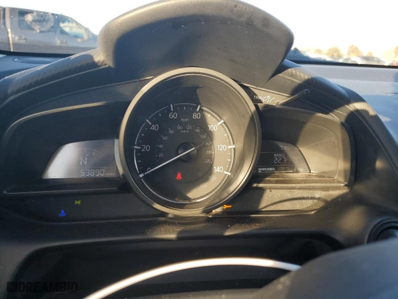 2018 Mazda CX-3 Sport with VIN JM1DKFB78J0317177, listed as a Copart auction lot 41909555 with 53,890 mi miles and Salvage Title. Bid and sale history available at carsss.com. Image 9.