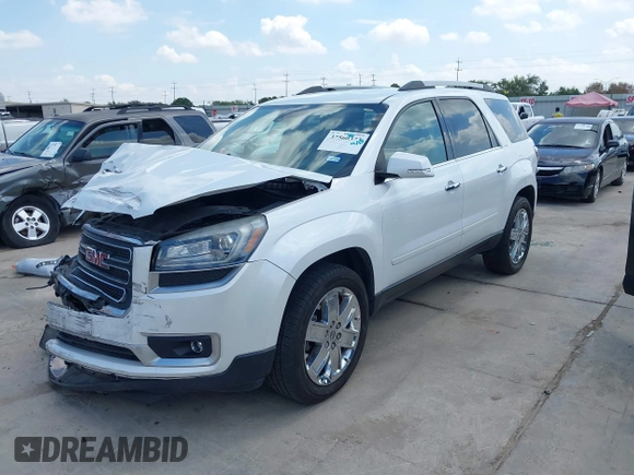 2017 GMC Acadia Limited z VIN 1GKKRSKD9HJ133277, wystawiony jako IAAI lot #37560373 z przebiegiem 94 282 mil mil oraz . Historia ofert i sprzedaży dostępna na DreamBid. Obrazek 17.