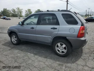 2007 Kia Sportage LX with VIN KNDJF724077447389, listed as a Copart auction lot 53170305 with 238,396 mi miles and Clean Title. Bid and sale history available at carsss.com. Image 2.