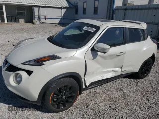 2017 Nissan Juke SL with VIN JN8AF5MR9HT701272, listed as a Copart auction lot 50720005 with 117,399 mi miles and Salvage Title. Bid and sale history available at DreamBid. Image 1.