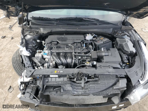 2025 Kia K4 LXS with VIN 3KPFT4DE2SE030447, listed as a Copart auction lot 43762505 with 6,352 mi miles and Salvage Title. Bid and sale history available at carsss.com. Image 11.