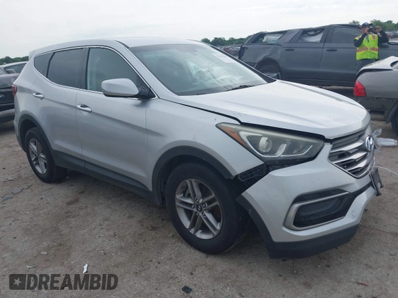 2017 Hyundai Santa Fe 2.4L with VIN 5XYZTDLB5HG453474, listed as a IAAI auction lot 42191590 with 167,590 mi miles and . Bid and sale history available at DreamBid. Image 1.