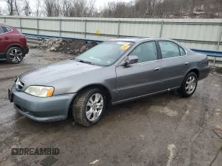 1999 Acura TL with VIN 19UUA5648XA036255, listed as a Copart auction lot 43504445 with 147,937 mi miles and Salvage Title. Bid and sale history available at carsss.com. Image 1.