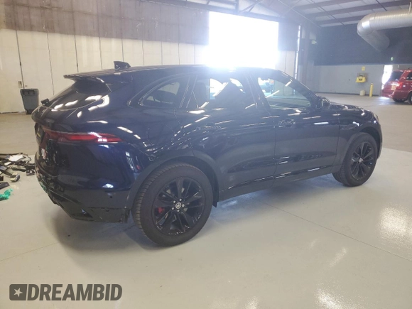 2024 Jaguar F-Pace R-Dynamic S with VIN SADCT2FU1RA739013, listed as a Copart auction lot 59994904 with 4,727 mi miles and Salvage title. Bid and sale history available at DreamBid. Image 3.