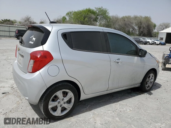 2022 Chevrolet Spark LS with VIN KL8CB6SA0NC036852, listed as a Copart auction lot 49341665 with 41,500 mi miles and Salvage Title. Bid and sale history available at DreamBid. Image 3.