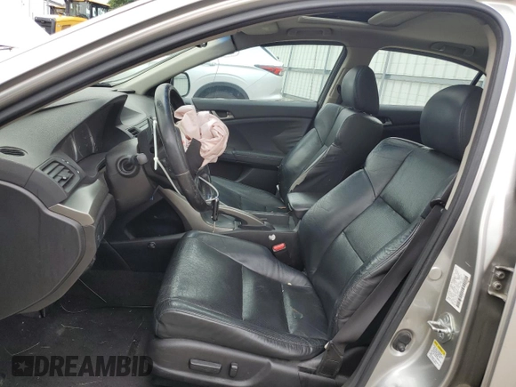 2009 Acura TSX with VIN JH4CU26689C025697, listed as a Copart auction lot 61535445 with 211,074 mi miles and Salvage title. Bid and sale history available at DreamBid. Image 7.