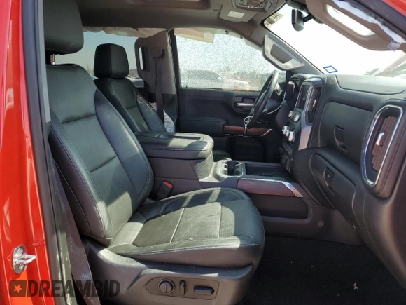 2020 GMC Sierra 1500 SLT with VIN 3GTP8DED3LG324005, listed as a Copart auction lot 52214755 with 72,397 mi miles and Salvage title. Bid and sale history available at DreamBid. Image 7.