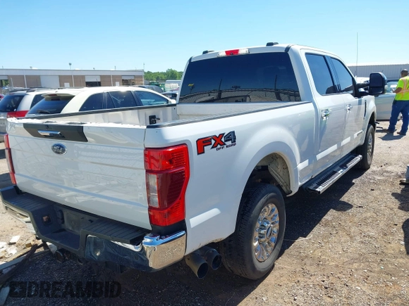 2020 Ford F-250 XL with VIN 1FT7W2BT5LEE18853, listed as a IAAI auction lot 42293237 with 198,919 mi miles and . Bid and sale history available at DreamBid. Image 4.