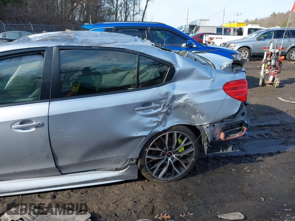 2020 Subaru WRX STI with VIN JF1VA2E6XL9804064, listed as a IAAI auction lot 41655444 with 1 mi miles. Bid and sale history available at carsss.com. Image 19.