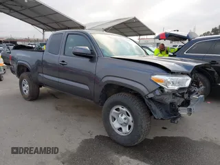 2022 Toyota Tacoma SR with VIN 3TYSX5EN8NT016817, listed as a IAAI auction lot 42140136 with 52,825 mi miles and . Bid and sale history available at DreamBid. Image 1.