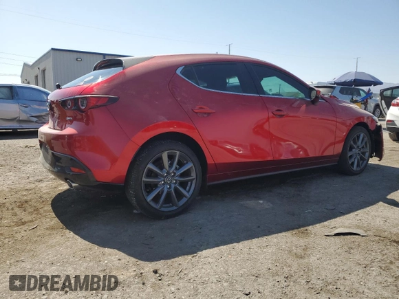 2024 Mazda 3 S Preferred with VIN JM1BPALM7R1708035, listed as a Copart auction lot 62923405 with 2,639 mi miles and Salvage title. Bid and sale history available at DreamBid. Image 3.