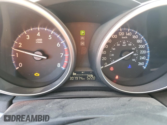 2013 Mazda 3 i Touring with VIN JM1BL1L72D1798516, listed as a Copart auction lot 48403115 with 307,974 mi miles and Salvage Title. Bid and sale history available at DreamBid. Image 9.