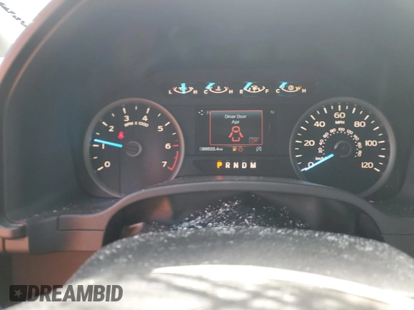 2018 Ford F-150 XL z VIN 1FTEW1CG5JFB51563, wystawiony jako Copart lot #46089905 z przebiegiem 96 633 mil mil oraz Szkoda całkowita • Salvage title. Historia ofert i sprzedaży dostępna na DreamBid. Obrazek 9.