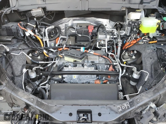 2023 Ford F-150 Lightning Pro with VIN 1FTVW1EV1PWG16263, listed as a Copart auction lot 54439535 with 12,023 mi miles and Salvage Title. Bid and sale history available at DreamBid. Image 11.