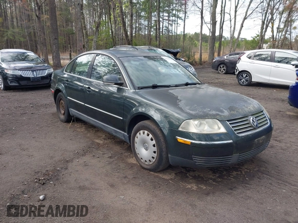 2004 Volkswagen Passat GL z VIN WVWMD63B14P330748, wystawiony jako IAAI lot #41936308 z przebiegiem 161 235 mil mil oraz . Historia ofert i sprzedaży dostępna na DreamBid. Obrazek 1.