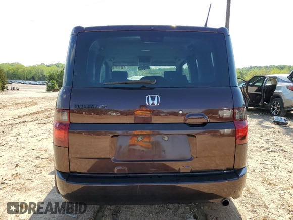 2007 Honda Element SC with VIN 5J6YH18927L002730, listed as a Copart auction lot 51978315 with 241,277 mi miles and Salvage Title. Bid and sale history available at DreamBid. Image 6.