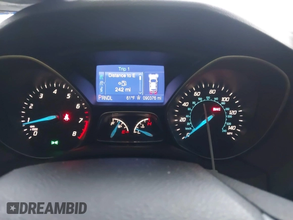 2013 Ford Focus SE with VIN 1FADP3F29DL243937, listed as a IAAI auction lot 42145911 with 90,376 mi miles and . Bid and sale history available at DreamBid. Image 7.