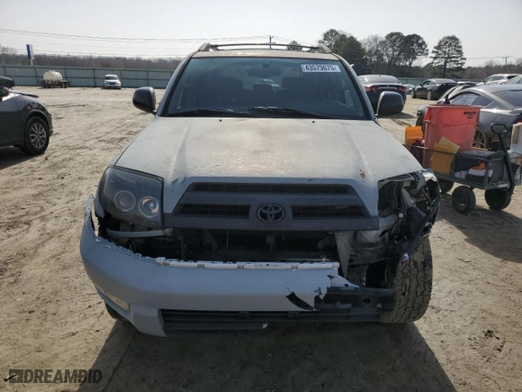 2004 Toyota 4Runner SR5 with VIN JTEZU14R248009876, listed as a Copart auction lot 43579675 with 215,995 mi miles and Clean Title. Bid and sale history available at carsss.com. Image 5.