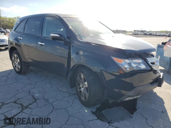 2008 Acura MDX with VIN 2HNYD282X8H538165, listed as a Copart auction lot 52213115 with 190,989 mi miles and Salvage Title. Bid and sale history available at DreamBid. Image 4.