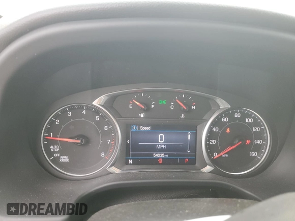 2021 GMC Acadia SLE with VIN 1GKKNKLA9MZ215439, listed as a Copart auction lot 44989935 with 54,035 mi miles and Salvage Title. Bid and sale history available at DreamBid. Image 9.
