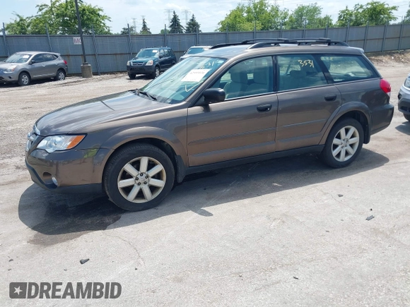 2009 Subaru Outback Special Edition with VIN 4S4BP61C097313260, listed as a IAAI auction lot 42593531 with 121,123 mi miles and . Bid and sale history available at DreamBid. Image 2.