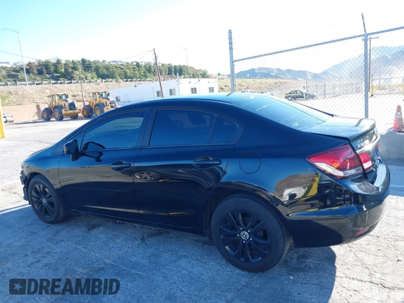 2014 Honda Civic Sedan LX with VIN 19XFB2F55EE251808, listed as a IAAI auction lot 41636636 with 134,544 mi miles. Bid and sale history available at carsss.com. Image 15.