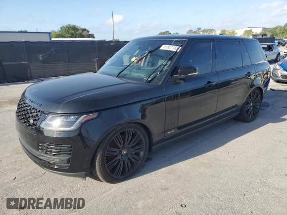 2018 Land Rover Range Rover с VIN SALGS5RE8JA397319, выставлен на аукционе Copart как лот 51807185 с пробегом Не указан миль и Чистый • Clean title. История ставок и продаж доступна на DreamBid. Изображение 1.