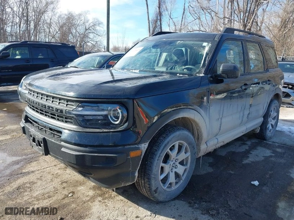 2021 Ford Bronco Sport with VIN 3FMCR9A67MRA36103, listed as a IAAI auction lot 41626632 with 35,904 mi miles. Bid and sale history available at carsss.com. Image 2.
