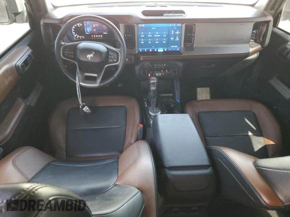 2022 Ford Bronco with VIN 1FMDE5BH9NLB13871, listed as a Copart auction lot 54178645 with 18,990 mi miles and Non repairable. Bid and sale history available at DreamBid. Image 8.