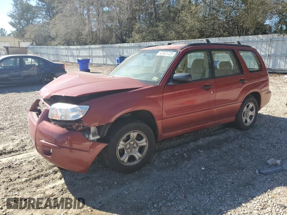 2006 Subaru Forester 2.5 X with VIN JF1SG63646H743459, listed as a Copart auction lot 42401725 with 83,752 mi miles and Salvage Title. Bid and sale history available at carsss.com. Image 1.