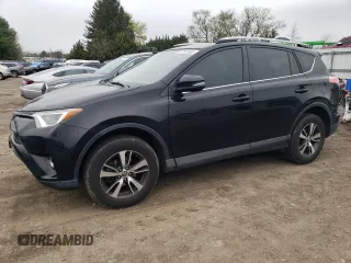 2018 Toyota RAV4 XLE z VIN 2T3RFREV0JW848682, wystawiony jako Copart lot #52528605 z przebiegiem 129 946 mil mil oraz Szkoda całkowita • Salvage title. Historia ofert i sprzedaży dostępna na DreamBid. Obrazek 1.
