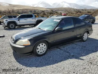 1997 Honda Civic EX with VIN 1HGEJ8141VL126104, listed as a Copart auction lot 48980395 with 210,250 mi miles and Salvage Title. Bid and sale history available at carsss.com. Image 1.