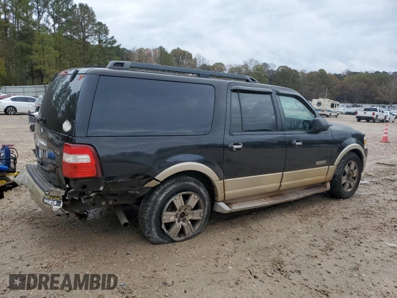 2007 Ford Expedition Max Eddie Bauer с VIN 1FMFK18507LA72525, выставлен на аукционе Copart как лот 80864114 с пробегом 199 523 миль миль и Списание • Salvage title. История ставок и продаж доступна на DreamBid. Изображение 3.