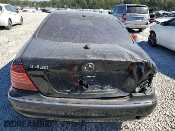 2006 Mercedes-Benz S-Class 4.3L with VIN WDBNG70J86A466098, listed as a Copart auction lot 77184274 with 0 mi miles and Salvage Title. Bid and sale history available at carsss.com. Image 6.