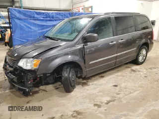 2016 Chrysler Town & Country Touring L Anniversary Edition with VIN 2C4RC1CG3GR285452, listed as a Copart auction lot 50752204 with 139,435 mi miles and Salvage Title. Bid and sale history available at carsss.com. Image 1.