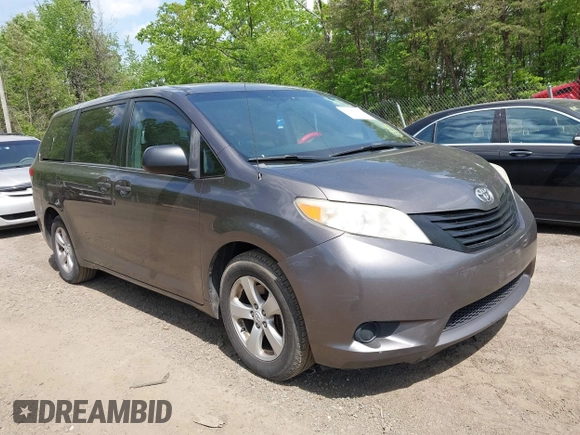 2012 Toyota Sienna with VIN 5TDKA3DCXCS012945, listed as a IAAI auction lot 42190015 with 114,372 mi miles and . Bid and sale history available at DreamBid. Image 1.