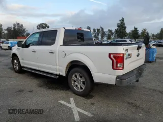 2015 Ford F-150 XL with VIN 1FTEW1CG5FKD43418, listed as a Copart auction lot 44239165 with 208,295 mi miles and Salvage title. Bid and sale history available at DreamBid. Image 2.