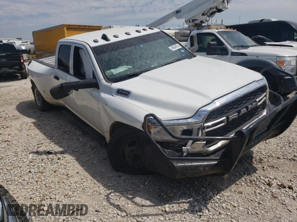 2022 Ram 3500 Tradesman with VIN 3C63RPGL7NG353311, listed as a Copart auction lot 66594704 with 0 mi miles and Salvage Title. Bid and sale history available at carsss.com. Image 4.